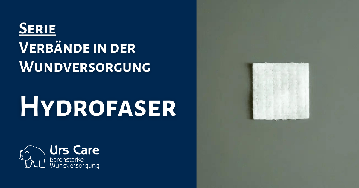 Hydrofaser-Verband in der Wundversorgung